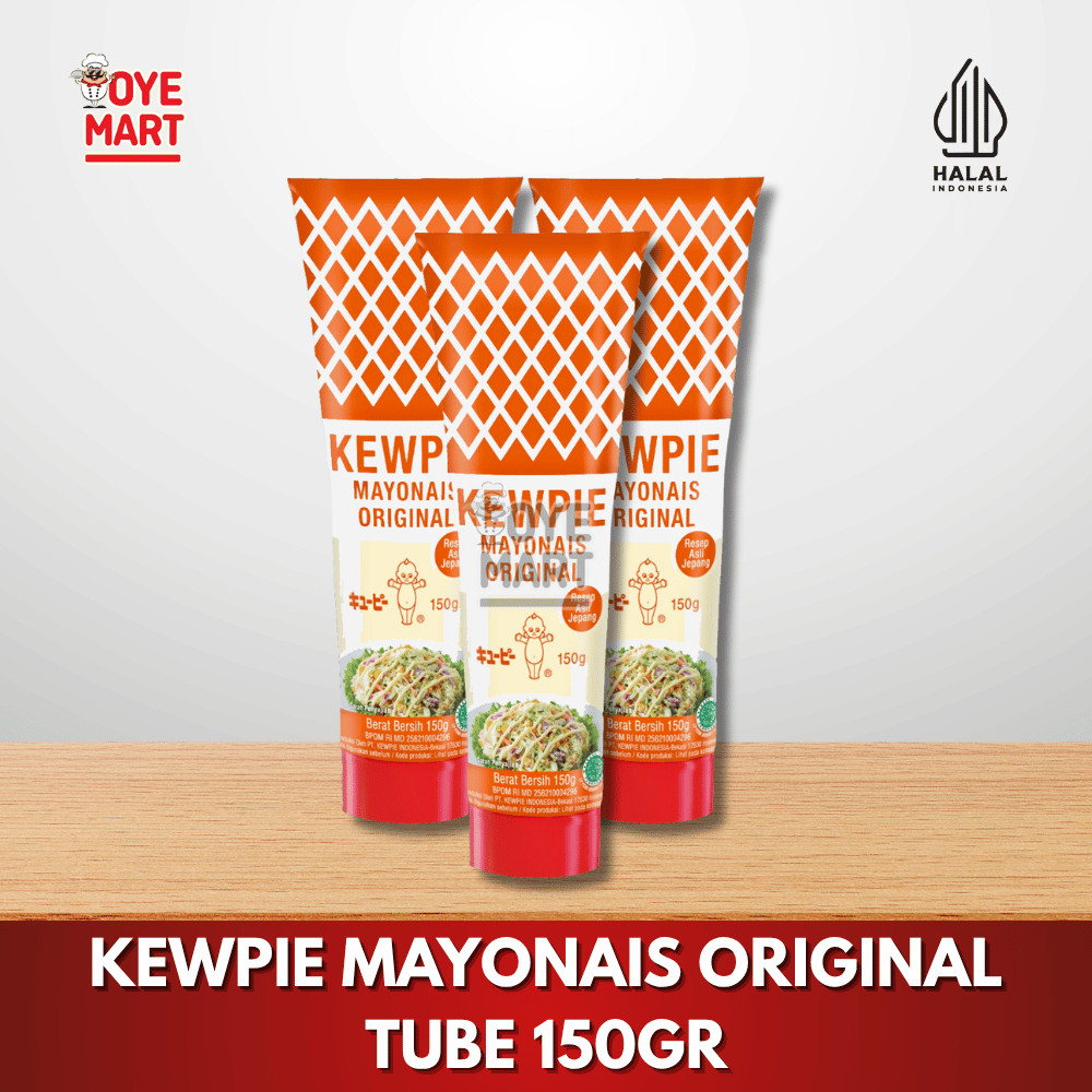 

KEWPIE MAYONAIS ORIGINAL SAUS SIRAM 150GR