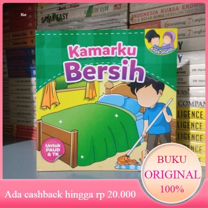 Buku Pintar Anak Shalih KAMARKU BERSIH untuk PAUD & TK Bekas