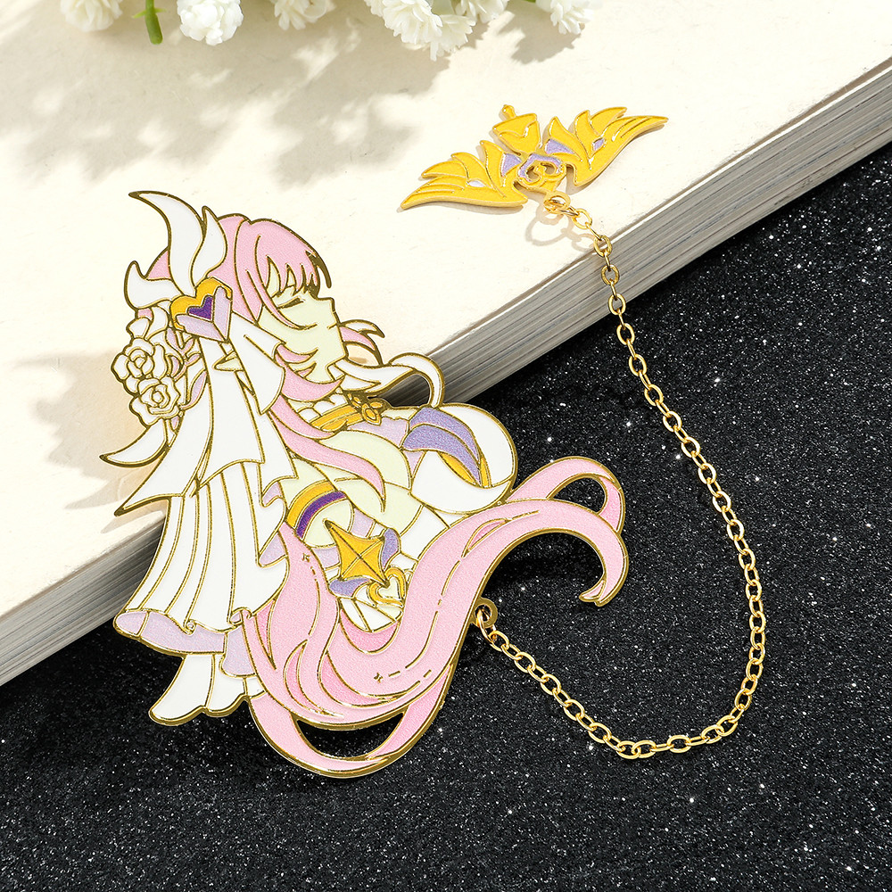 

Honkai Impact Game Figure Series Elysia Bookmarks with Tassel Game Fans Collection Gifts Book Marks for Friends Lover