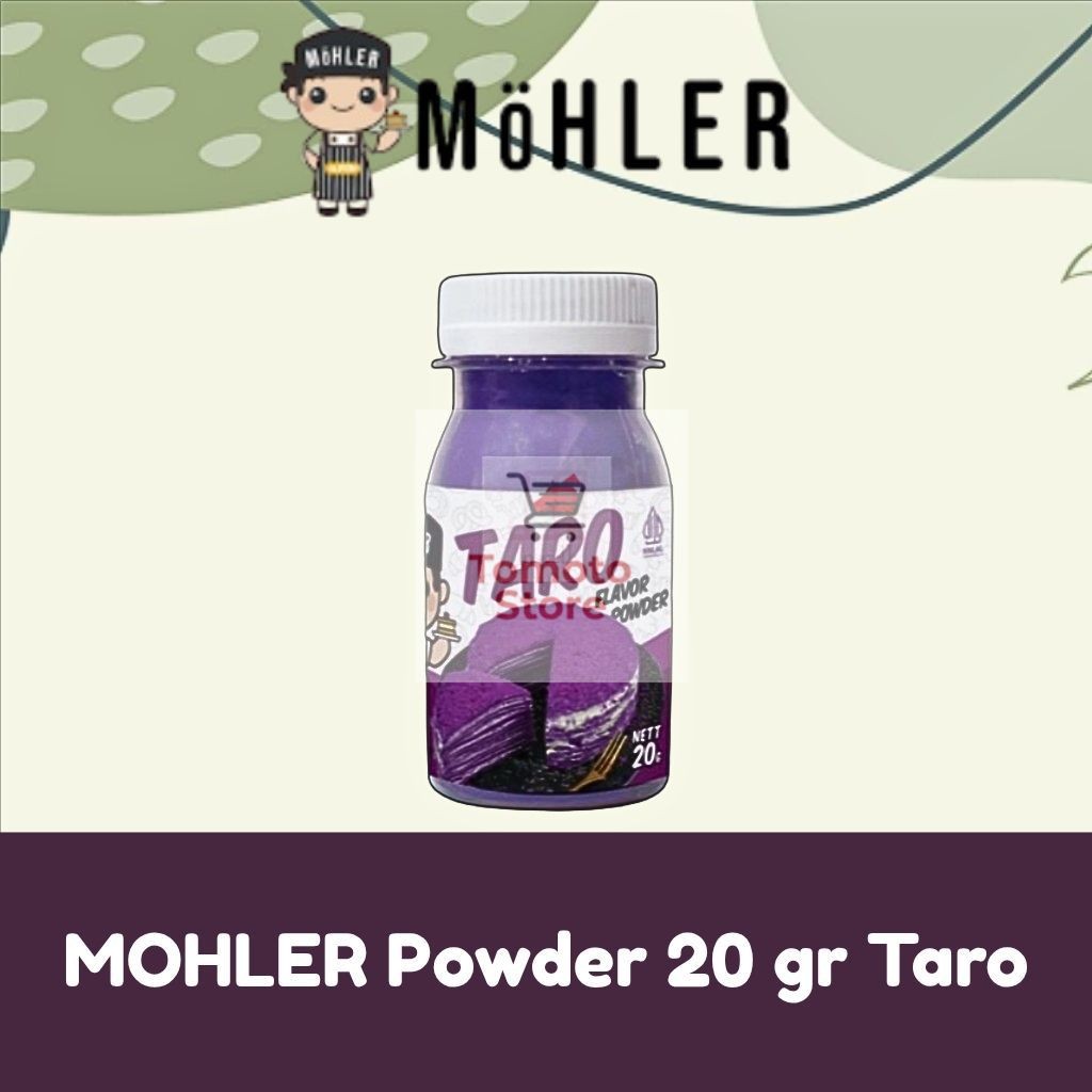 

✨ TOMOTOSTORE ✨ MOHLER Powder 20 gr Taro