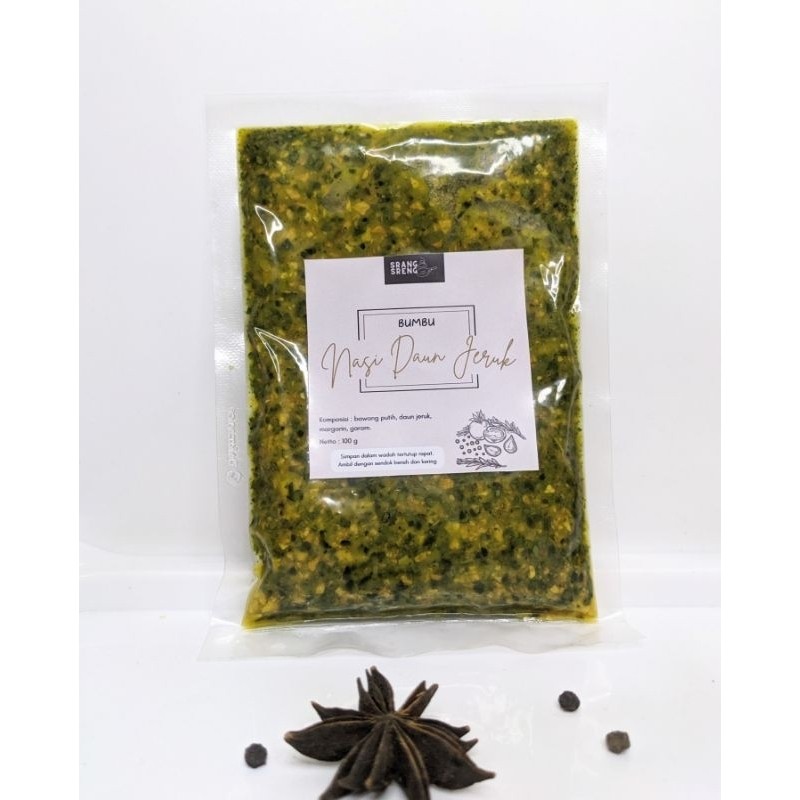 

Bumbu Nasi Daun Jeruk 500g & 1 kg | Bumbu Instan Daun Jeruk