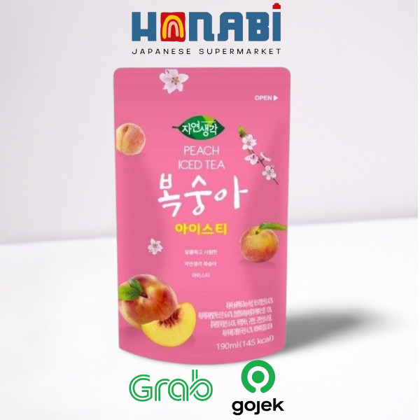 

Think Nature Peach Iced Tea 190 ml – Teh Persik Segar Made in Korea