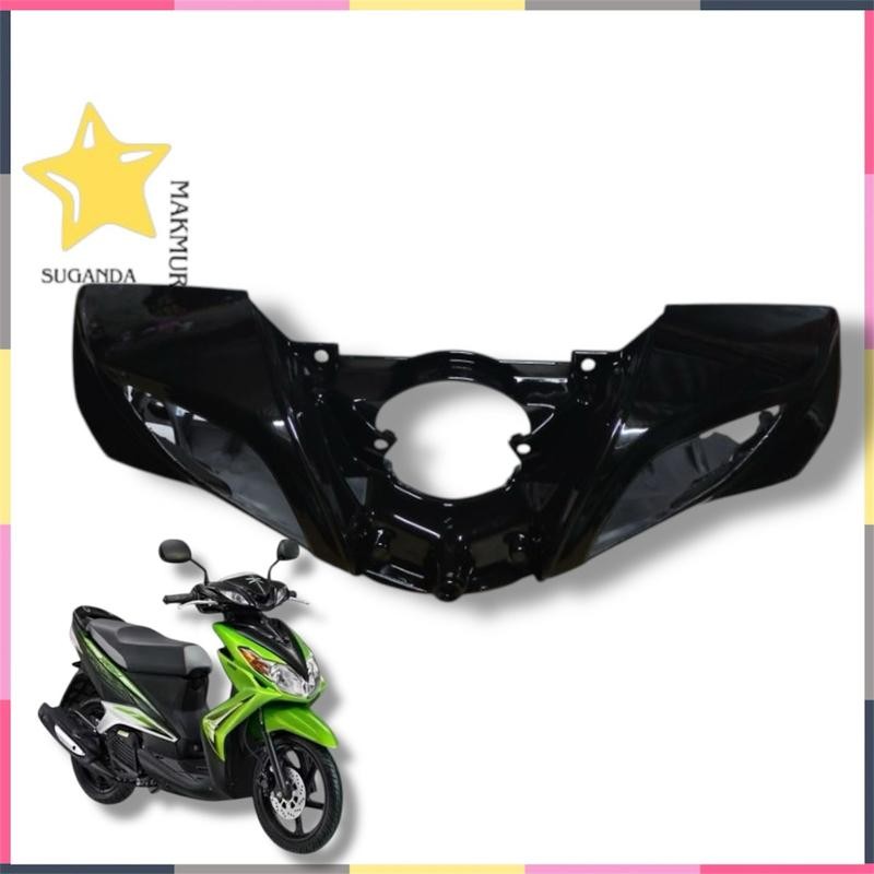 Batok kepala depan Yamaha Xeon old karbu karbulator Hitam