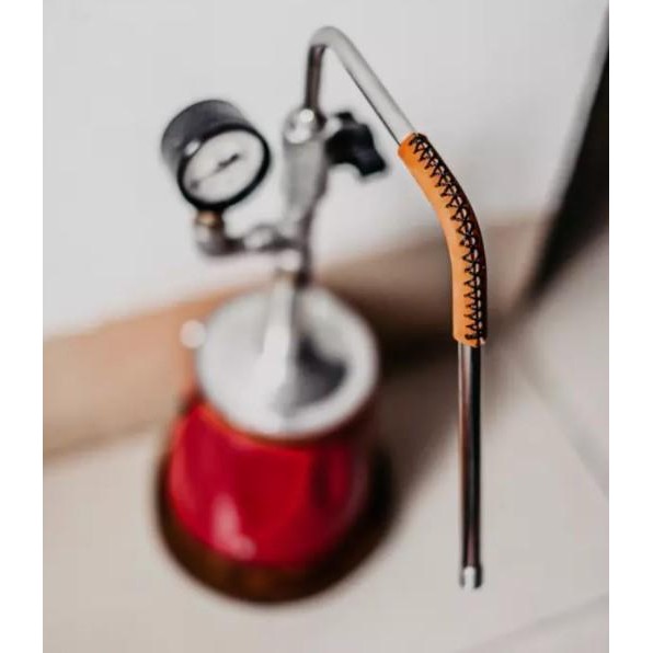 Red Steamer 600 ml 20 Kali Steam Custom Handle Kulit Case anti Panas CODE