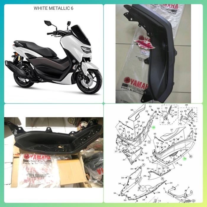 BORDES PIJAKAN KAKI KIRI NEW NMAX ALL 2020 2021 ORIGINAL YAMAHA - kanan dan kiri