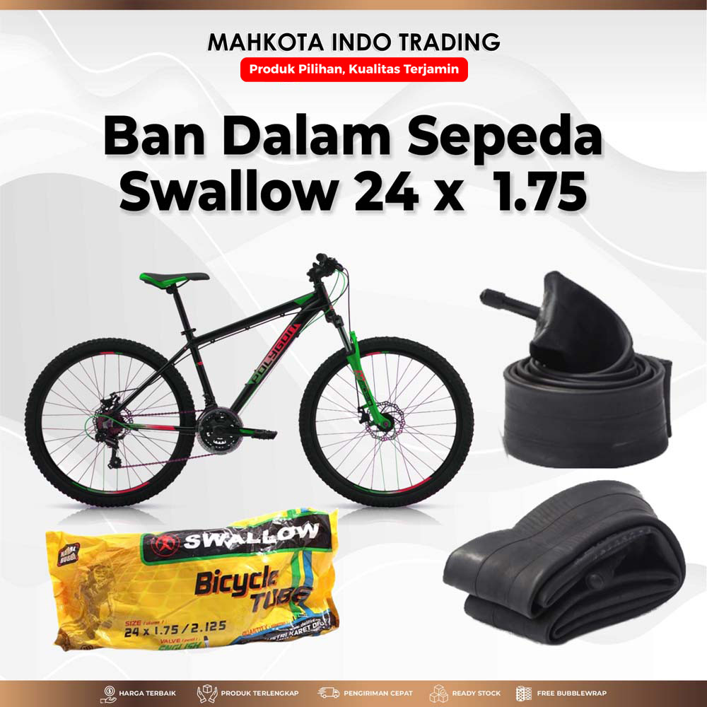 Swallow Ban Dalam Sepeda 24 x 1.75 175 2.125