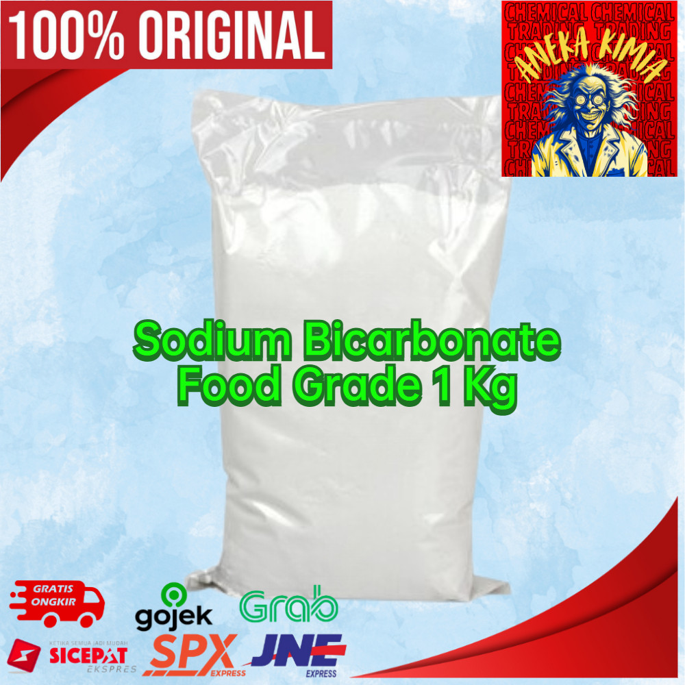 

Baking Soda / Soda Kue / Sodium Bicarbonate Ex. Novabay Food Grade 1 Kg