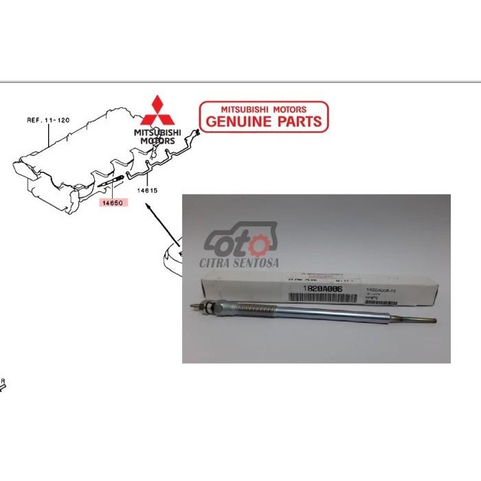 BUSI PEMANAS TRITON GLOW PLUG TRITON 1820A006 BEST