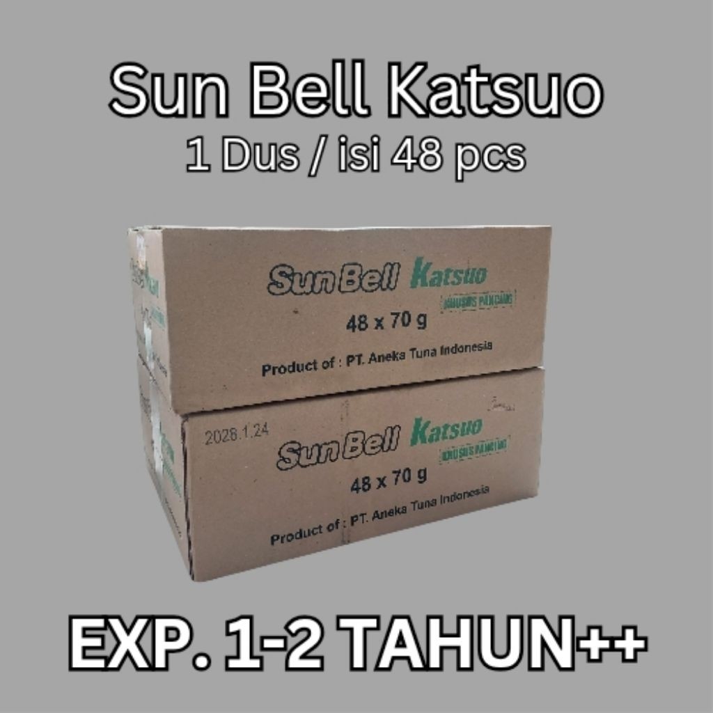 

1 Dus Sunbell Katsuo Ikan Dalam Minyak [1 DUS ISI 48 PCS]
