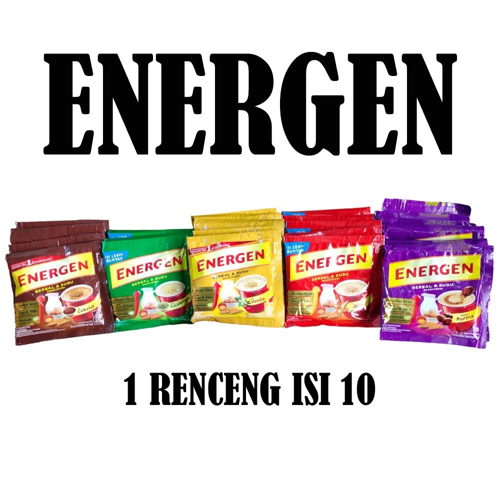 

ENERGEN SEREAL RENCENG ISI 10