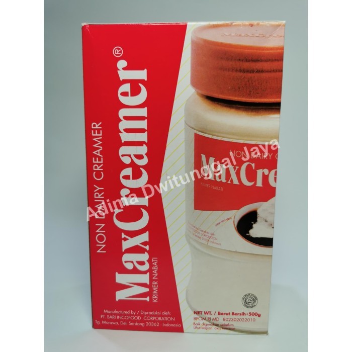 

Max Creamer / Krimer / Max Creamer Non Dairy 500gr