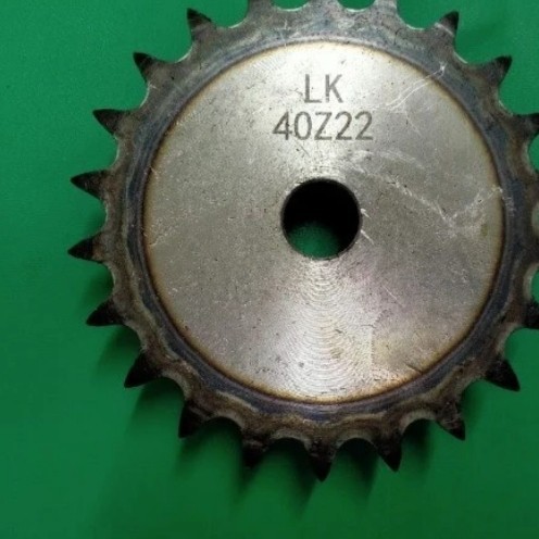 

TR99 sproket geaar RS 40/1/22 konde tipe B ( standar)