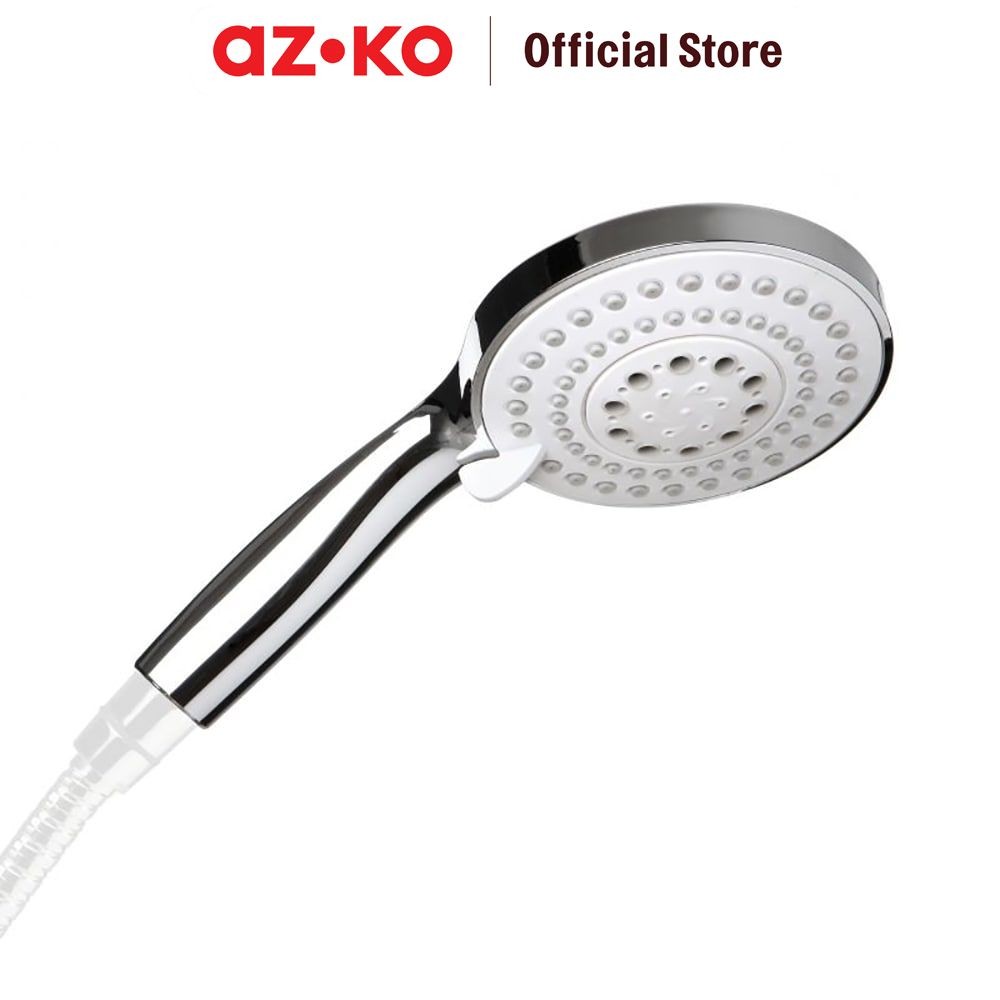 AZKO Tatay Jerez Hand Shower - Silver Shower Kepala Pancuran Kamar Mandi Bathroom Accessories