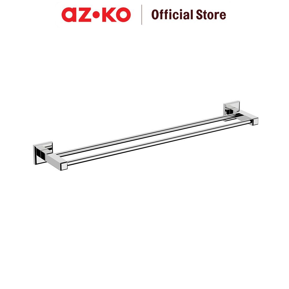 AZKO Acroz Gantungan Handuk Double Bar Classic 8611 Tempat Jemur Anduk Towel Drying Rack Bar Gantung