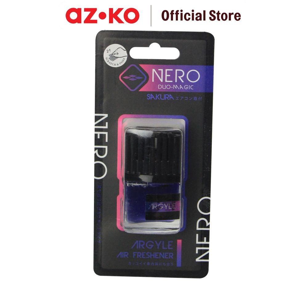 AZKO Flamingo Pengharum Mobil Argyle Nero Duo Car Freshener Penyegar Serbaguna Pewangi Interior Kabi