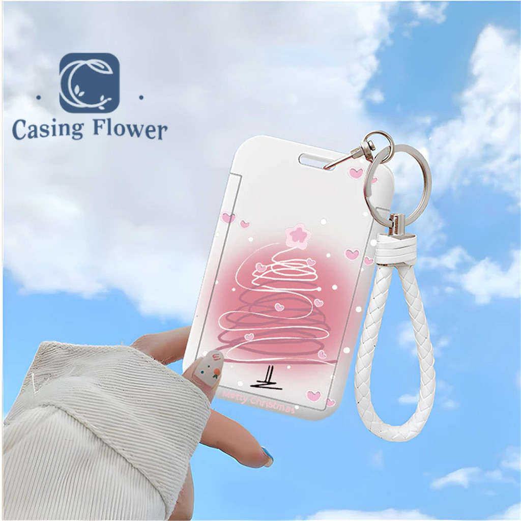 

Casing Flower ID Card Holder Motif Tema Natal Anak Pohon Orang Tua Korea | Tempat Pelindung Kartu Nama Photocard Sekolah Kantor Photocard Photo Card