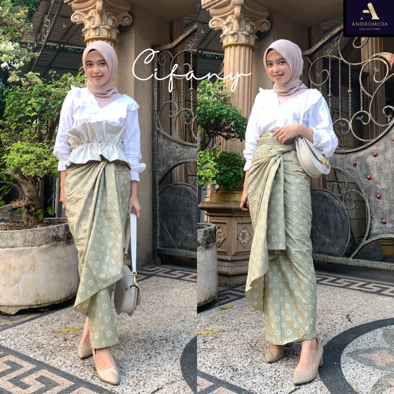 Rok Lilit Jumputan - Rok lilit batik - rok batik - rok jumputan