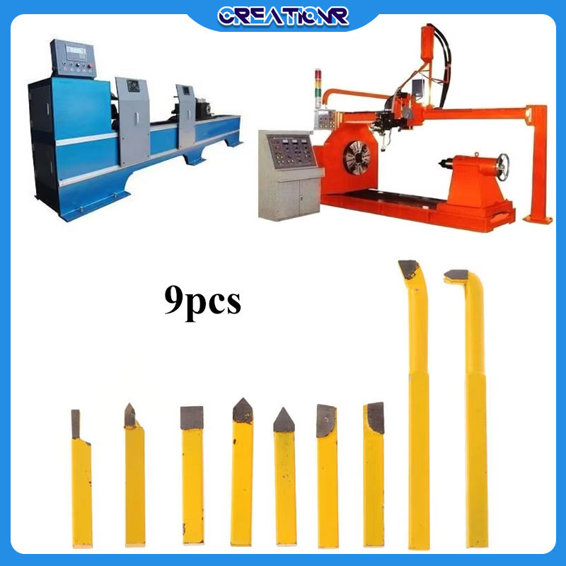9pcs 8x8MM Pahat Bubut/pisau Bubut/pisau Bubut Besi Baja/pahat Bubut Hss/mata Pahat Bubut