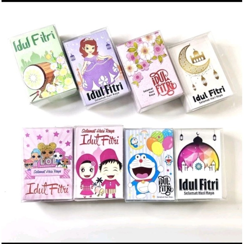 

amplop lebaran isi 50 pcs amplop karakter mika amplop idul fitri