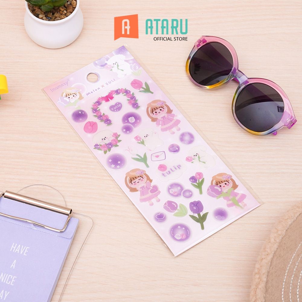 

Ataru Stiker Crystal Suli Wswc33-101 Random Stiker Dekoratif Lucu Cute Stickers Deco Sticker Pack Journal Book