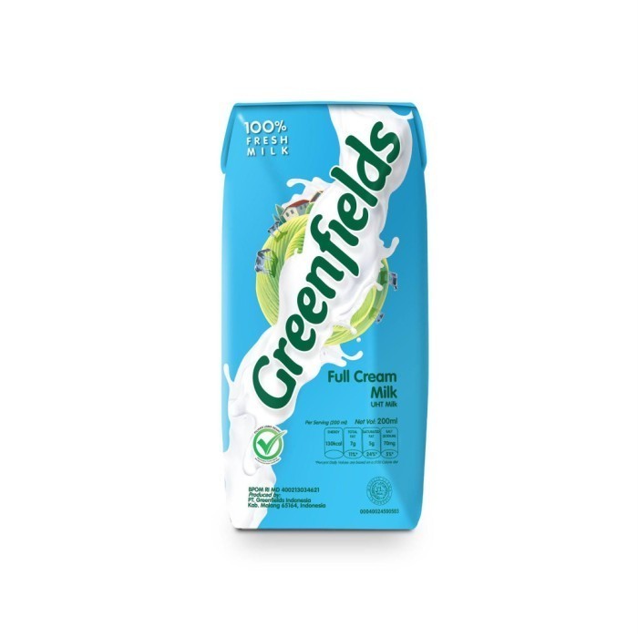 

GREENFIELDS UHT FULL CREAM 200ML