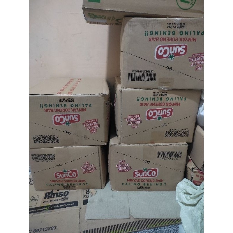 

MINYAK GORENG SUNCO 2L DUA DUS