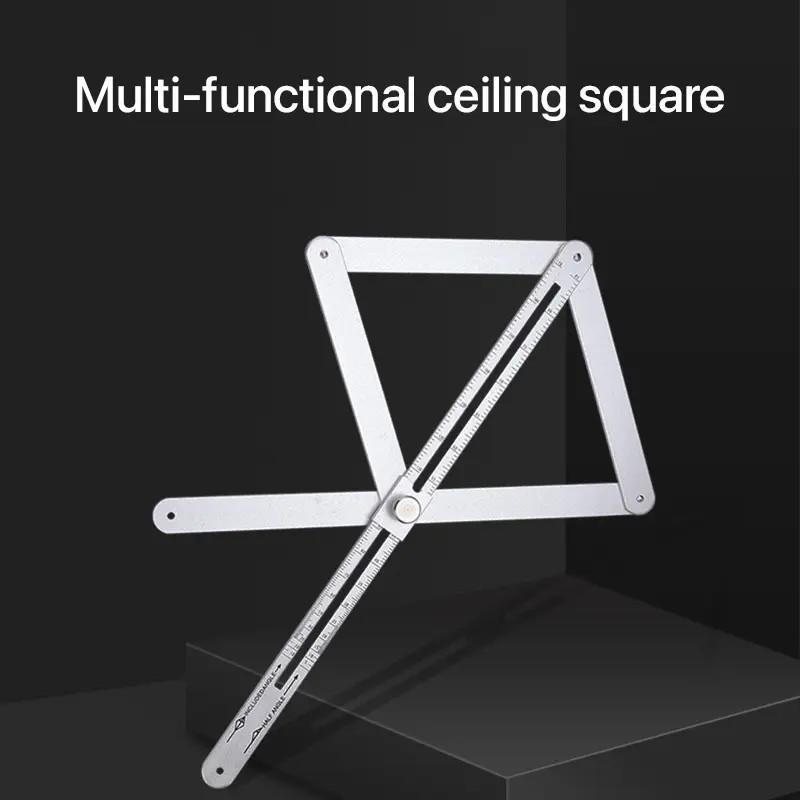 

Penggaris siku lipat Ukur 4 Sisi Angleizer Empat Sudut Angle Izer BURUAN