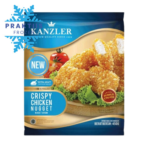 

KANZLER CRISPY CHICKEN NUGGET 450GR/NUGGET AYAM RENYAH/NAGET AYAM
