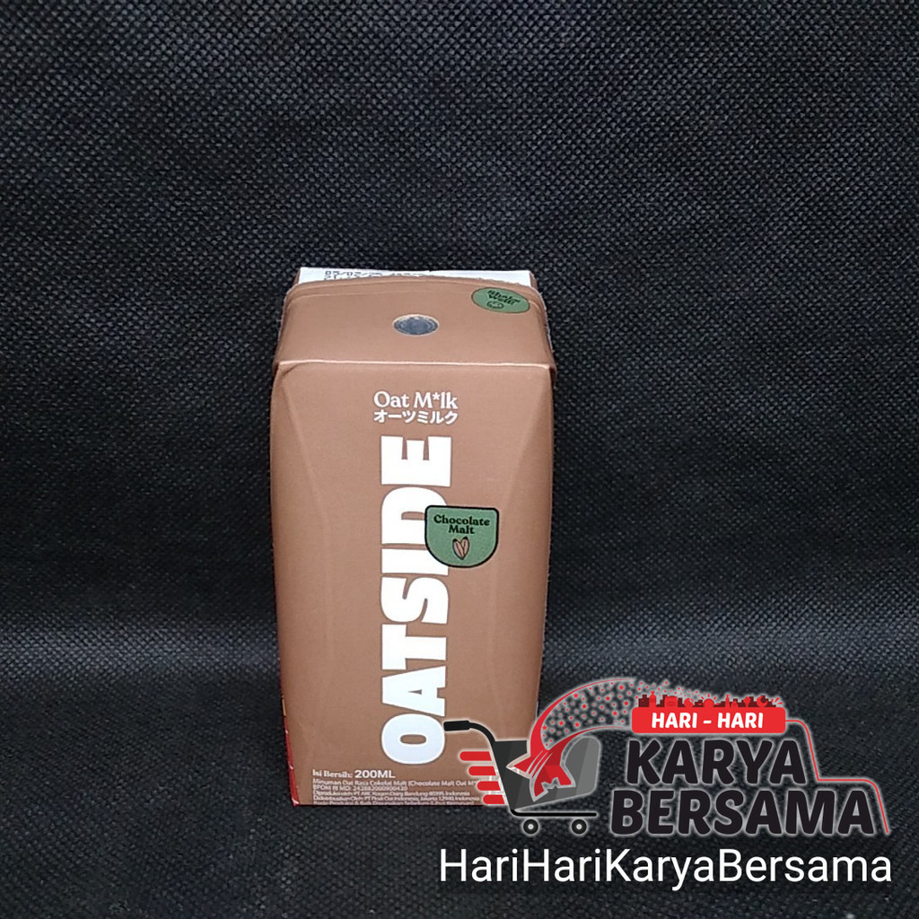 

MINUMAN OATSIDE OAT MILK CHOCOLATE MALT 200ML STRAW