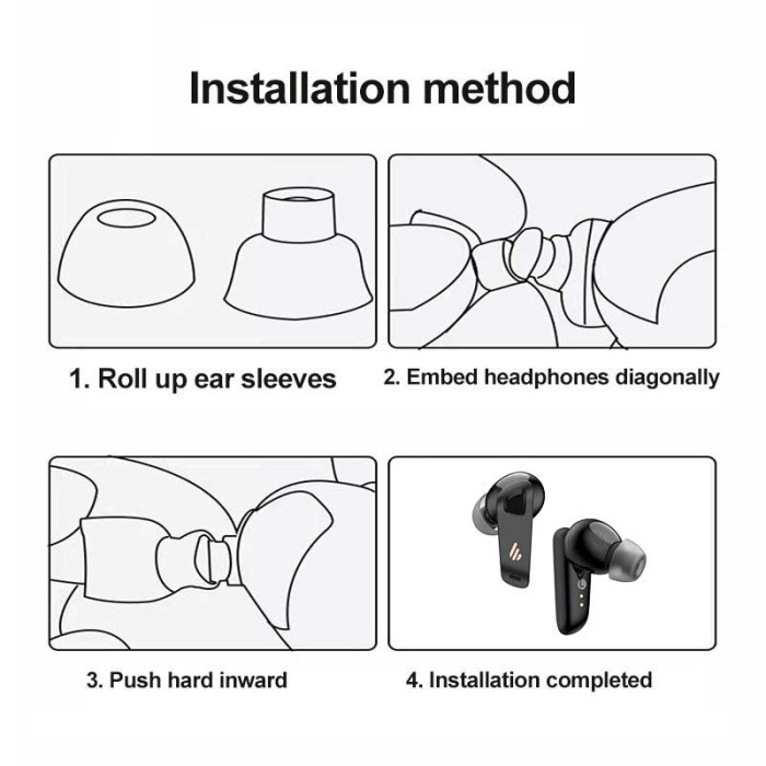 EDIFIER Eartips TWS Hh Quality