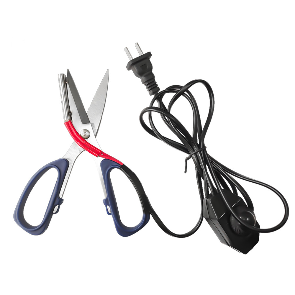 

Electrothermal Scissors Stainless Steel Electric Heating Tailor Scissors Heated Cutting Scissors for Curtain Non-Woven Fabrics