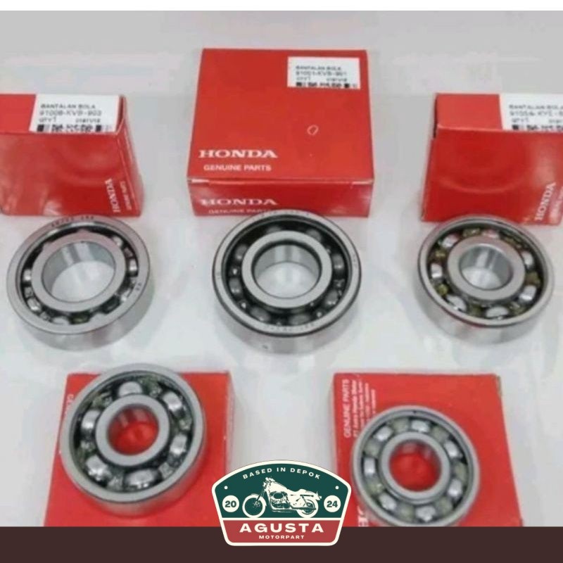 BEARING LAHER RASIO GARDAN SET 5PCS KZL K25 K44 BEAT FI ESP VARIO 110