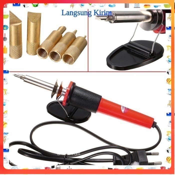 

Solder Lukis Kayu Pyrography Wood Carving Pirograbador