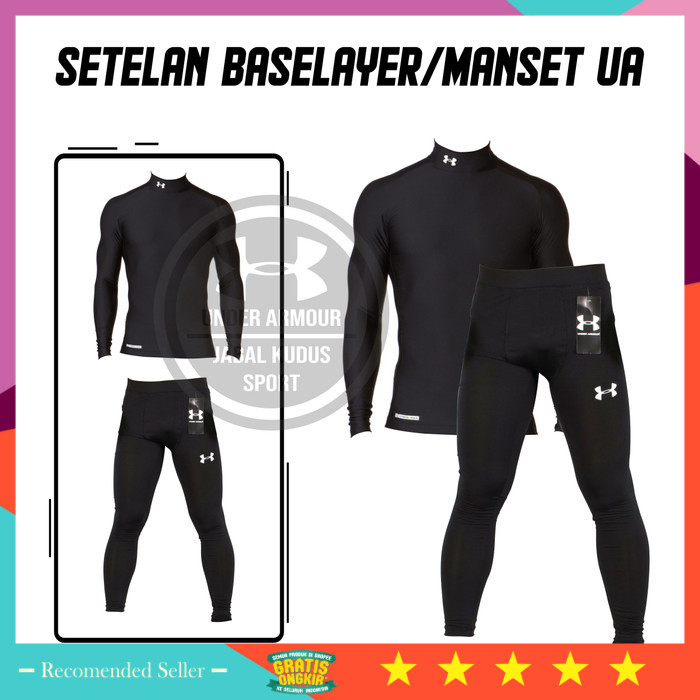 Pakaian Olahraga Pria Wanita Murah Ketat Keren /Setelan Baju Olahraga Pria Wanita Manset Baselayer F