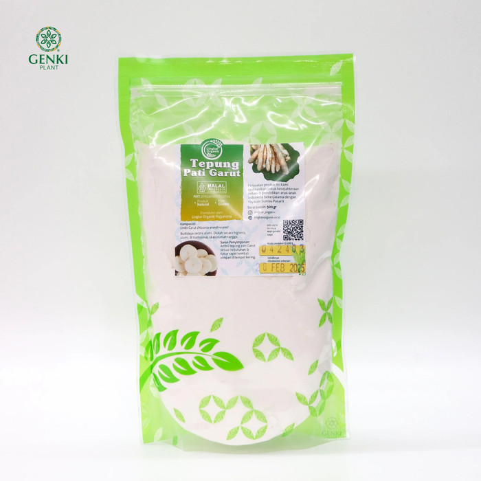 

Tepung Pati Garut Lingkar Organik - 500 g