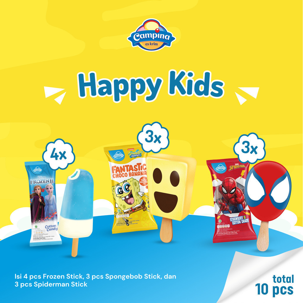 

Campina Happy Kids - Es Krim