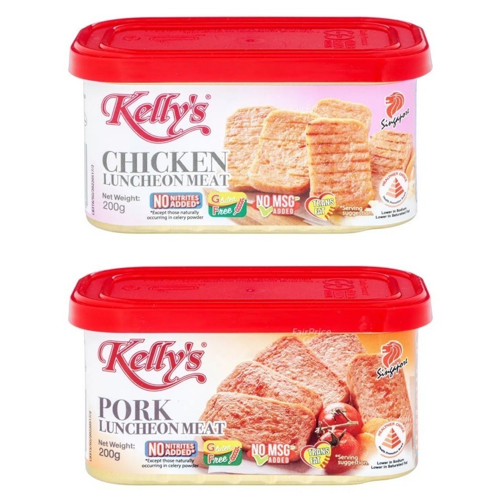 

KELLY'S Luncheon Meat 200gram asal Singapore
