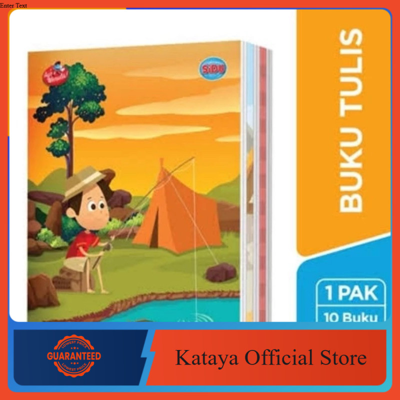 

Buku Tulis SIDU 58 lembar ISI 10 Buku / Pack