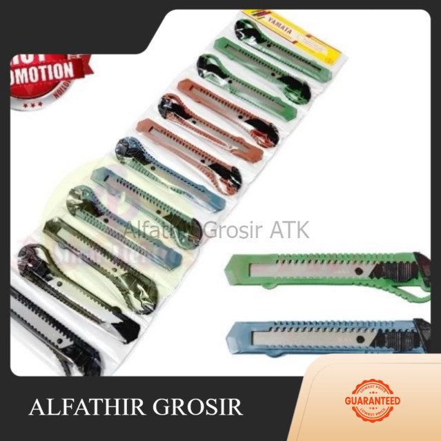 

Pisau Cutter Tajam - 12 pcs