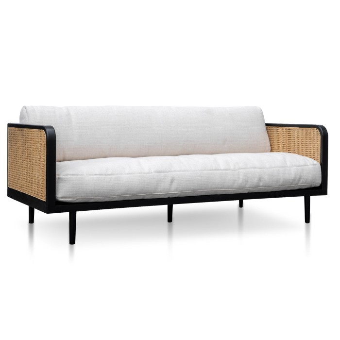 Sofa Kursi Tamu Minimalis Modern Rotan Kayu Jati
