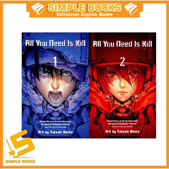 Komik manga All You Need Is Kill, 2 Books series