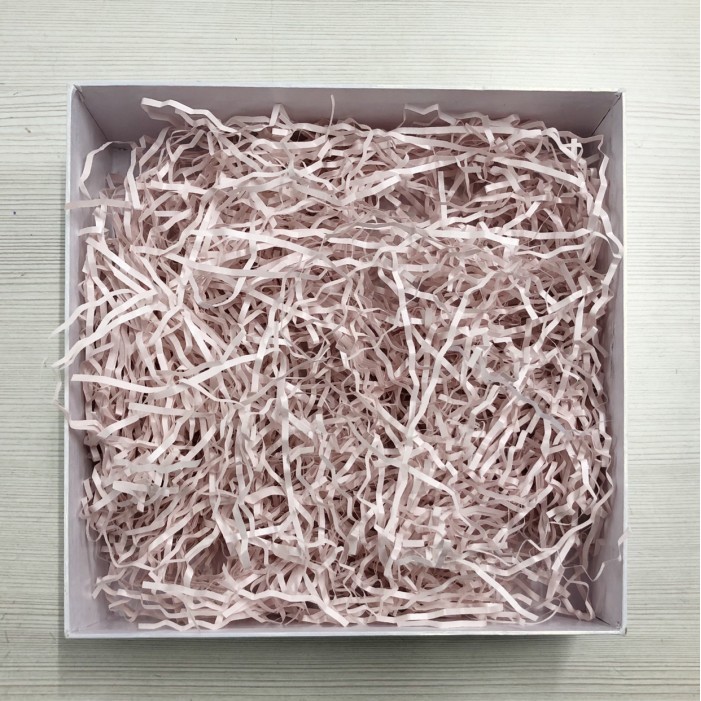 

200 gr shredded paper/ kertas potong crinkle cut pastel pink