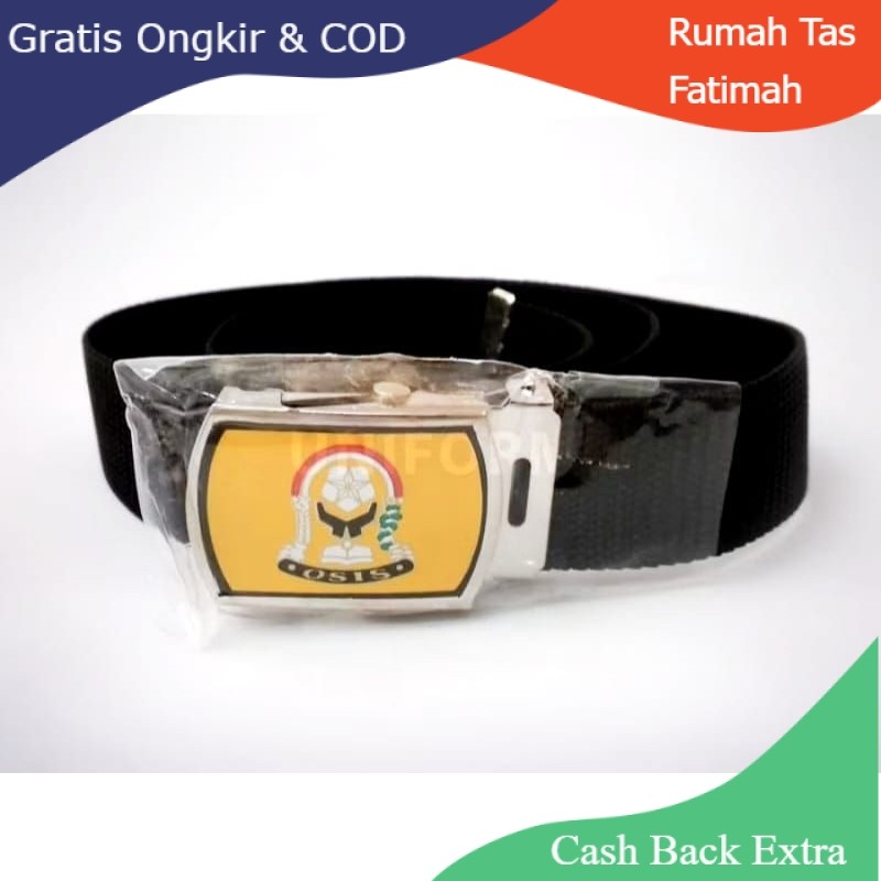 Promo IKAT PINGGANG OSIS SMP / IKAT PINGGANG OSIS SMA / SABUK OSIS SMP SMA By Rumah Tas Fatimah