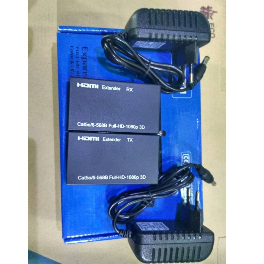 JUAL HDMI EXTENDER EXPANDER AUDIO VIDEO SENDER