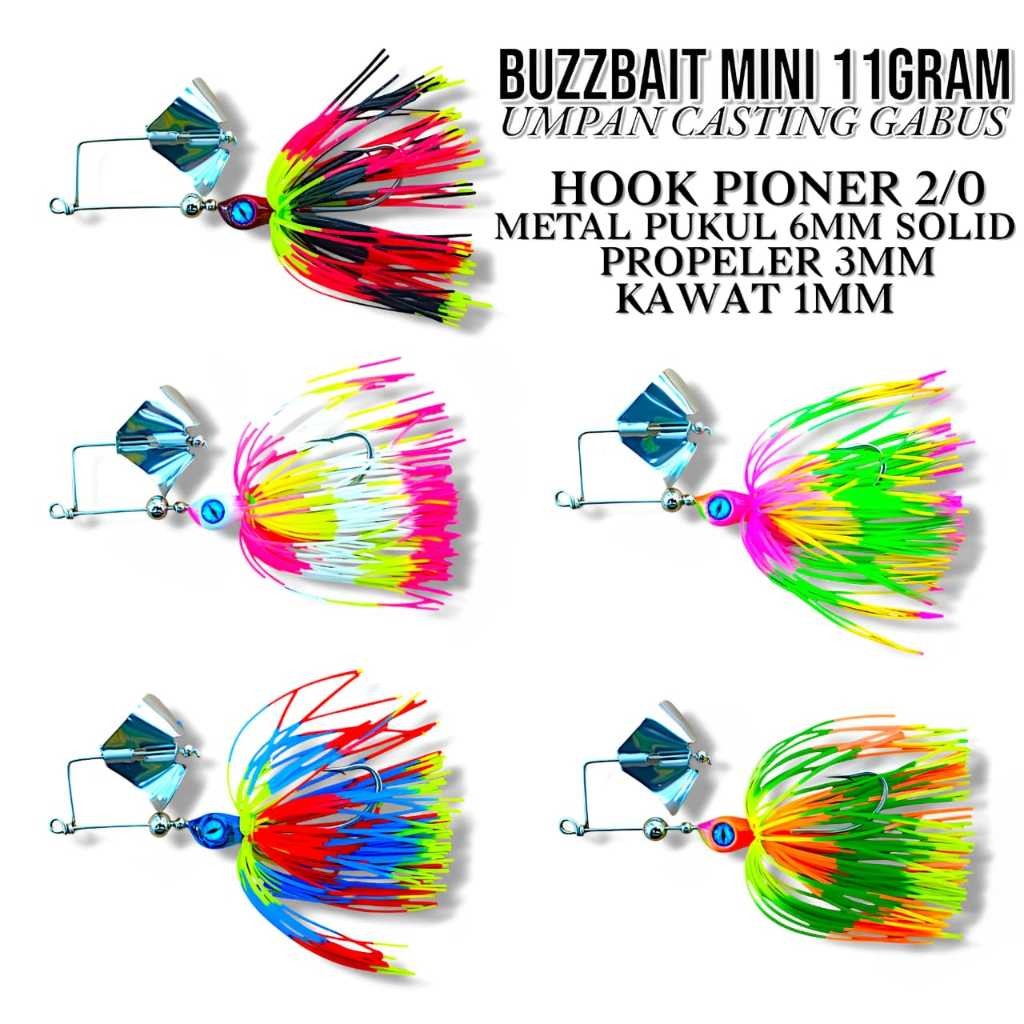 BUZZBAIT MINI BERAT 12 GRAM