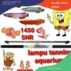 lampu tanning ikan arwana SNR 1450