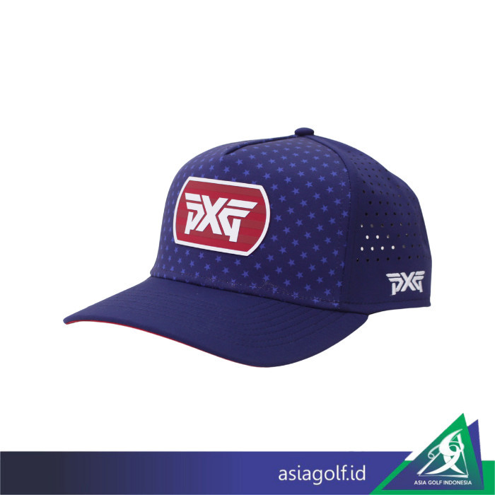 Topi Golf Pria PXG Stars & Stripes Dog Tag Premium Stylish Sport Cap Golf Pxg