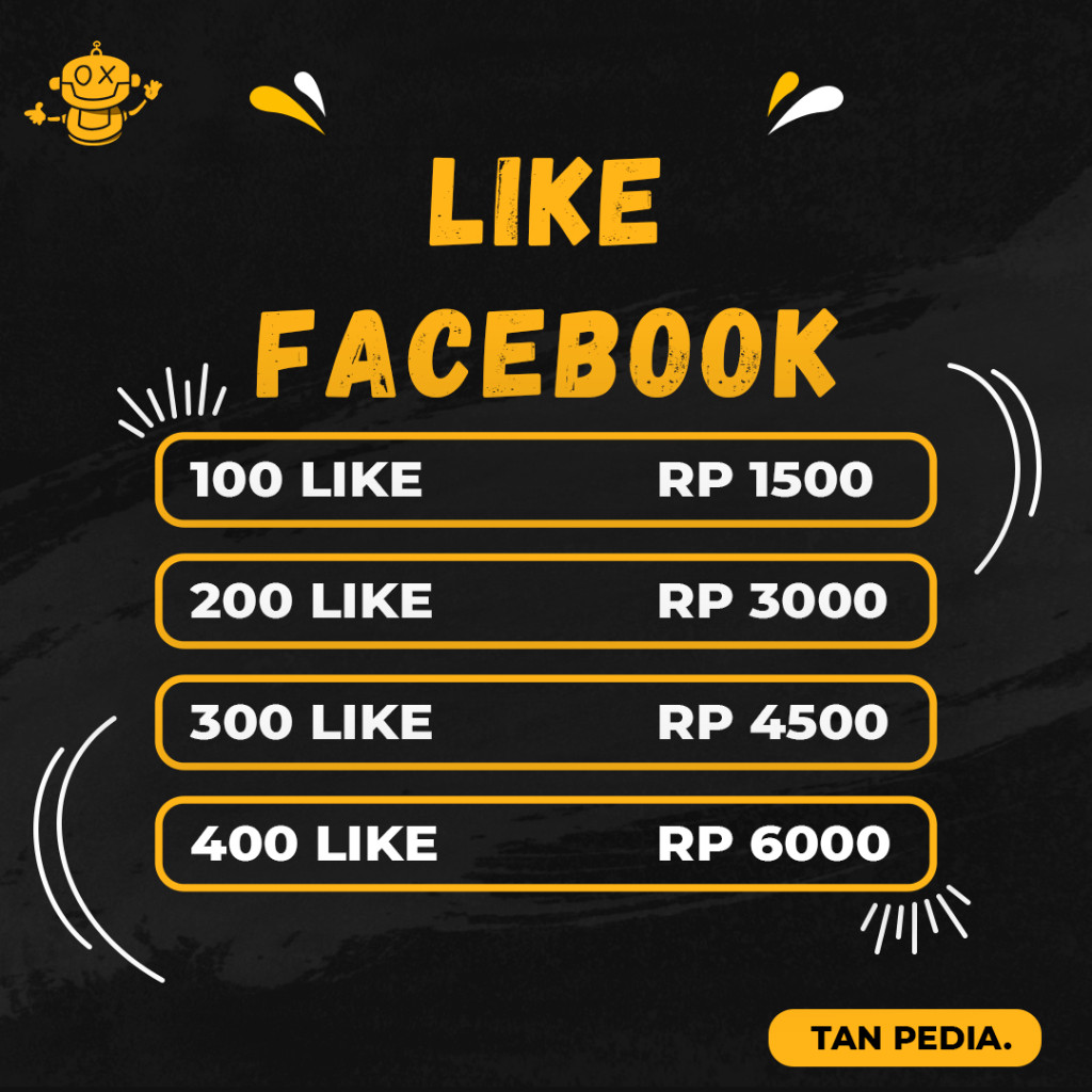 TANPEDIA - Like Facebook Permanen Bergaransi