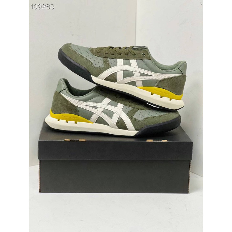 Promo Sepatu ONITSUKA TIGER ULTIMATE 81 EX Green /Army /LEATHER