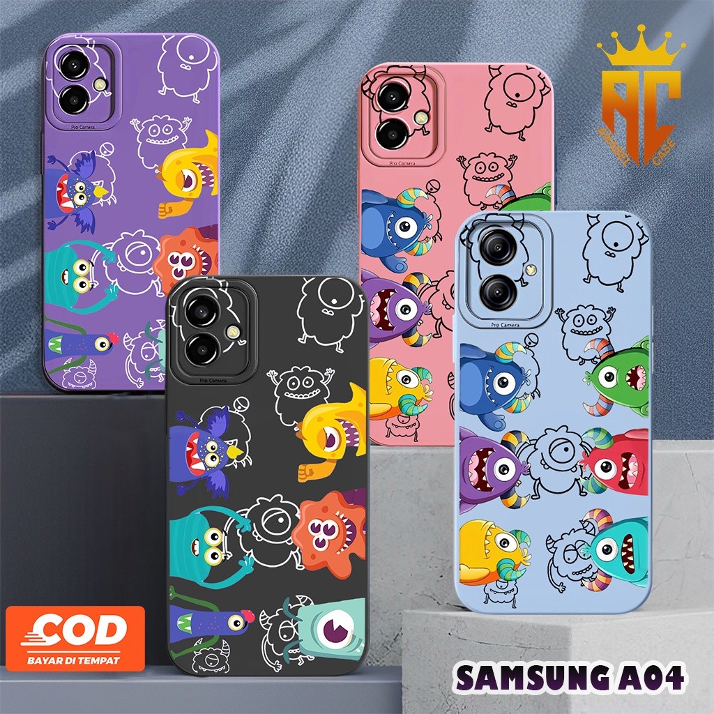 [SM3] Softcase Procamera Samsung A04s/a04e/a04[ready hitam]/a13 5g/a134g/a51 Terbaru Motif Kartun ku